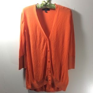 Mossimo Tangerine Cardigan size Medium